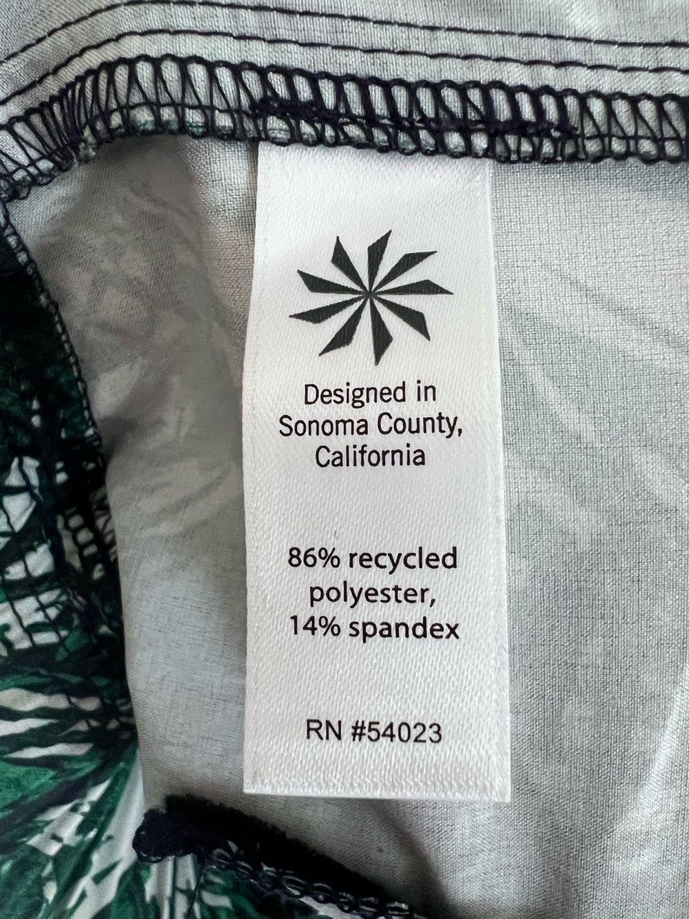 Athleta Aspire Palm Jogger Pants Mid-Rise Green Size 4 - Picture 9 of 11